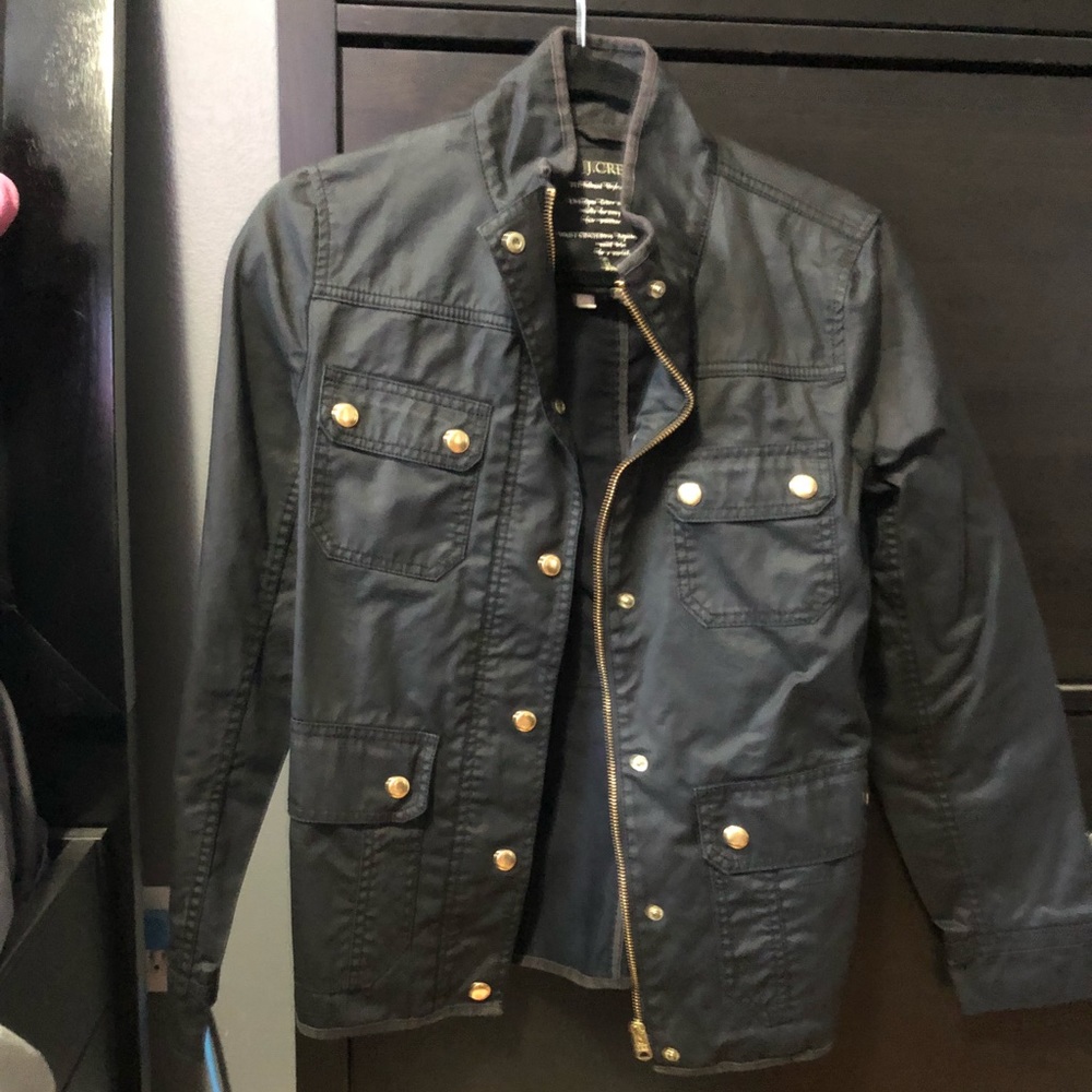 J Crew Relaxed Boyfriend Field Jacket